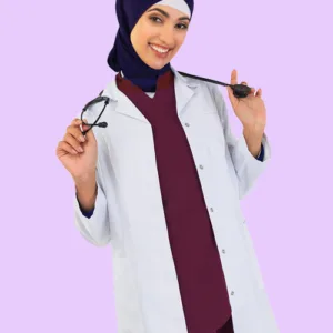 Blouse Col Chemisier : Demi Manches , Trois Quarts , Manches longues – Femme