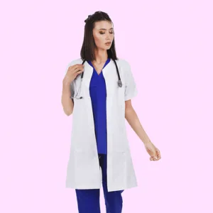 Blouse Sans Col : Demi Manches , Trois Quarts , Manches longues – Femme